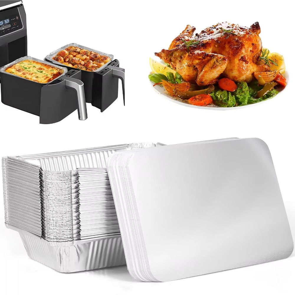 10PCS Disposable Aluminum Foil - Kitchen Baking Tray Storage incelemesi ve fiyatı
