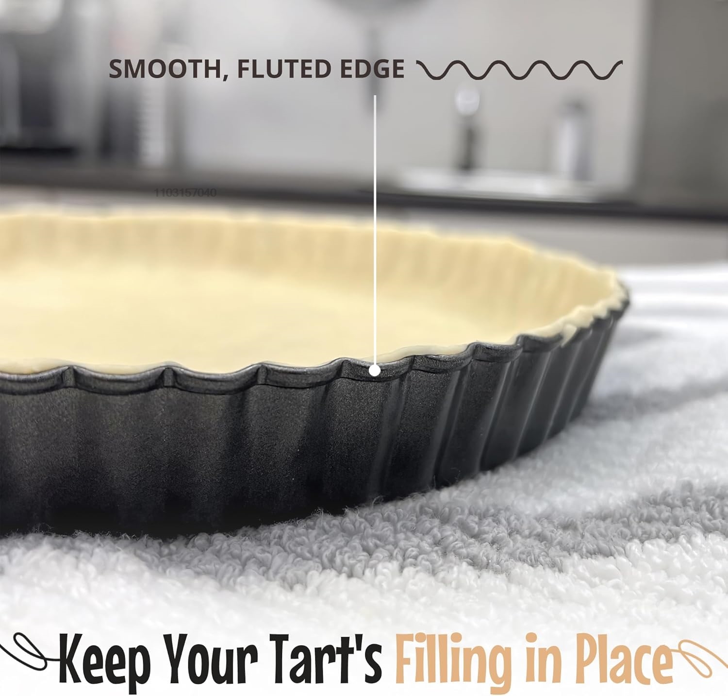 9 Inch Non-stick Tart Quiche F - Tart Pan Loose incelemesi ve fiyatı