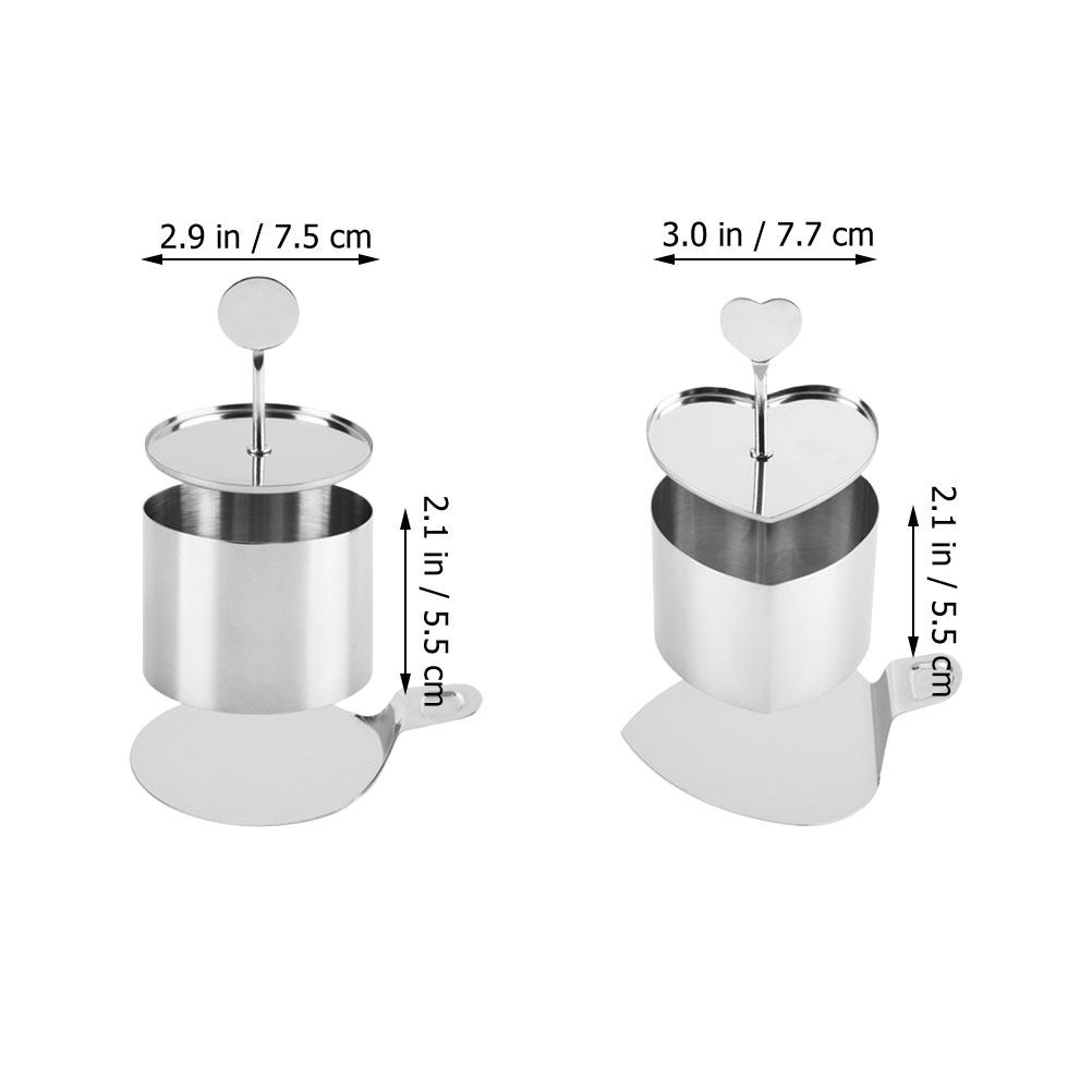 2Sets Food Grade Stainless Ste - Kitchen Baking Cake incelemesi ve fiyatı