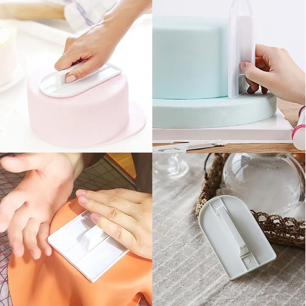 Plastic Cake Smoother DIY Fond - Kitchen Baking Brush incelemesi ve fiyatı
