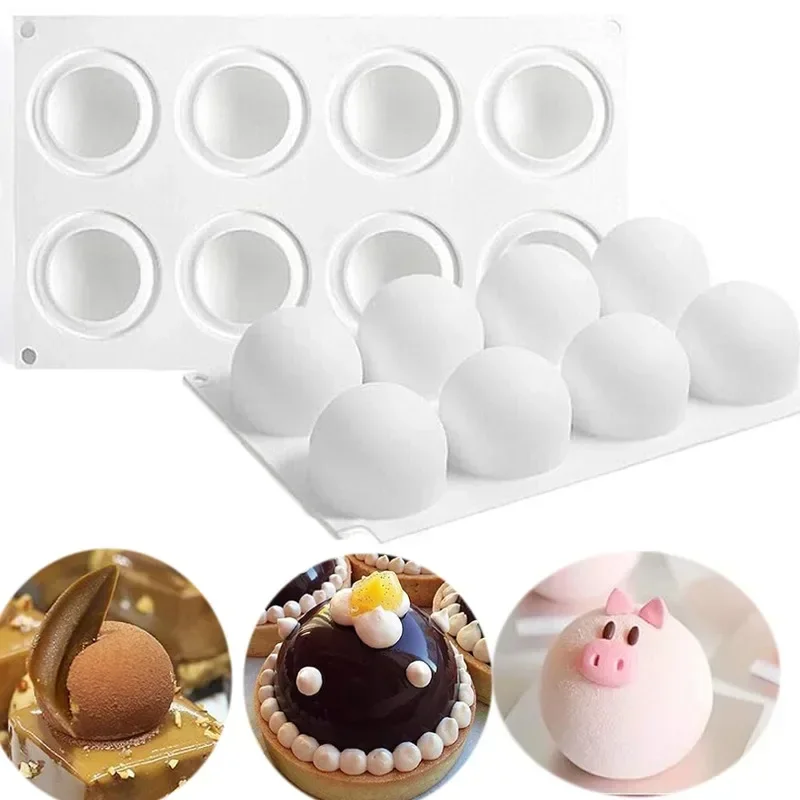 3D Sphere Silicone Mold For Mo - Kitchen Baking Store incelemesi ve fiyatı