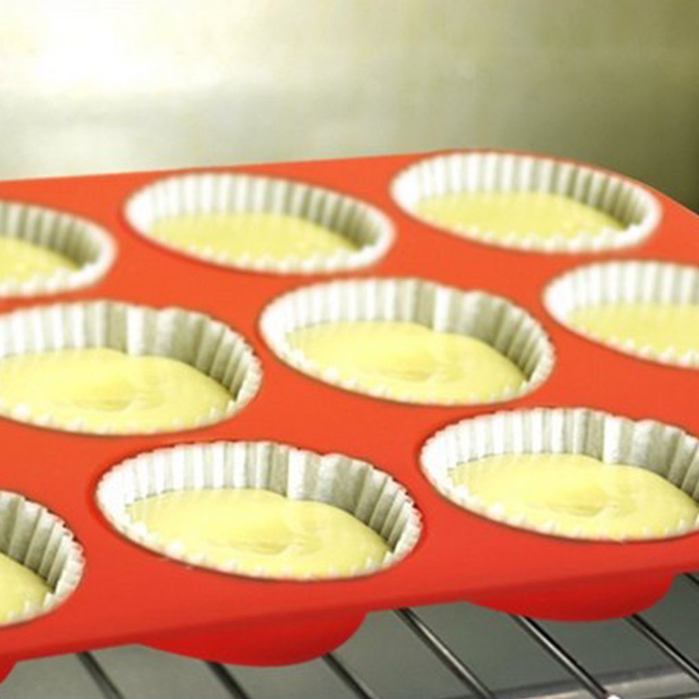 12 Cups Nonstick Bakeware Muff - Muffin Tin Nonstick incelemesi ve fiyatı