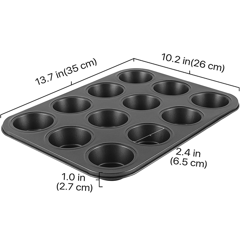 LMETJMA Muffin Tray Cupcake Ba - Muffin Tin Nonstick incelemesi ve fiyatı