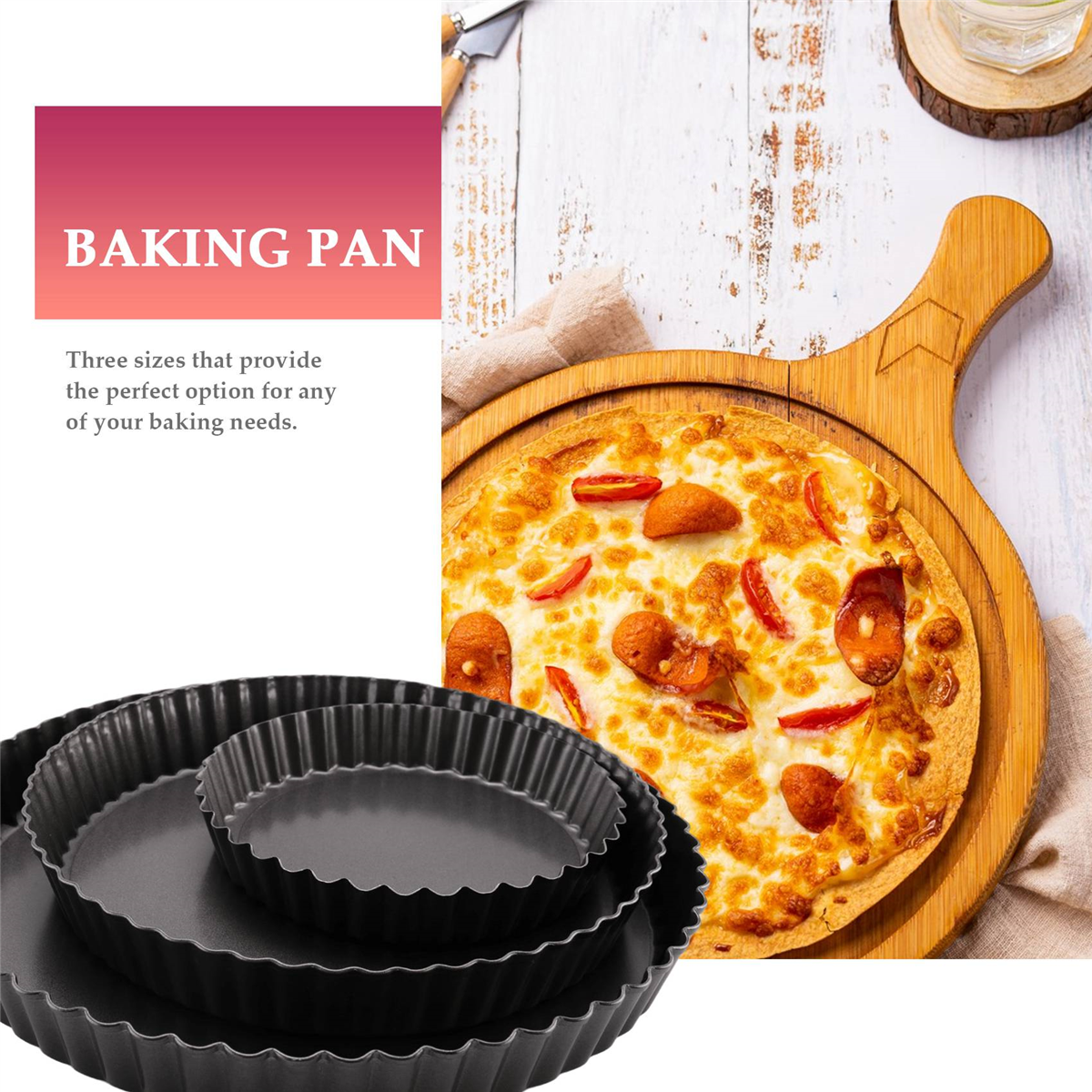 Pie Tin,Non-Stick Pie Dish,Rou - Tart Pan Loose incelemesi ve fiyatı