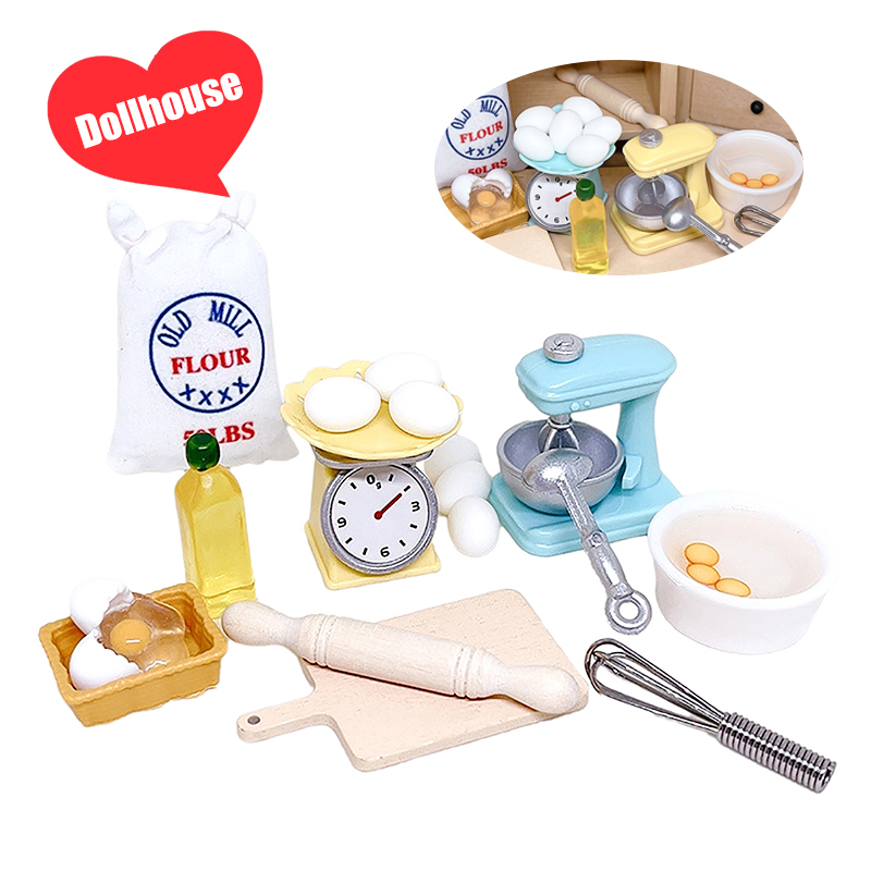 1Set 1:12 Dollhouse Miniature  - Miniature Baking Kitchen incelemesi ve fiyatı