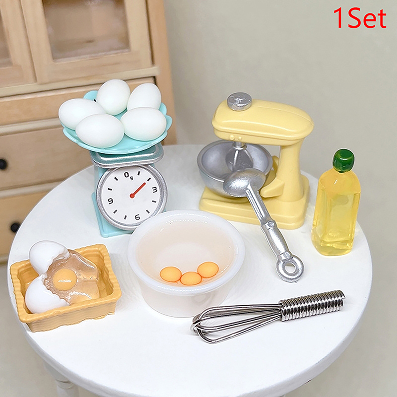 1Set 1:12 Dollhouse Miniature  - Miniature Baking Kitchen incelemesi ve fiyatı