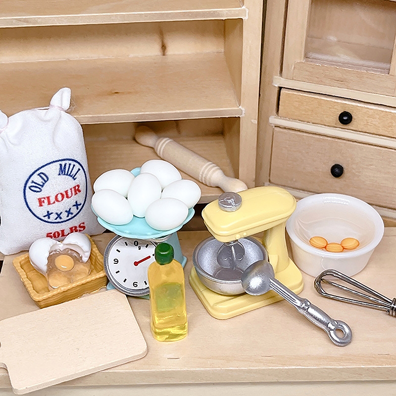 1Set 1:12 Dollhouse Miniature  - Miniature Baking Kitchen incelemesi ve fiyatı