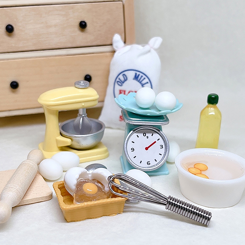 1Set 1:12 Dollhouse Miniature  - Miniature Baking Kitchen incelemesi ve fiyatı