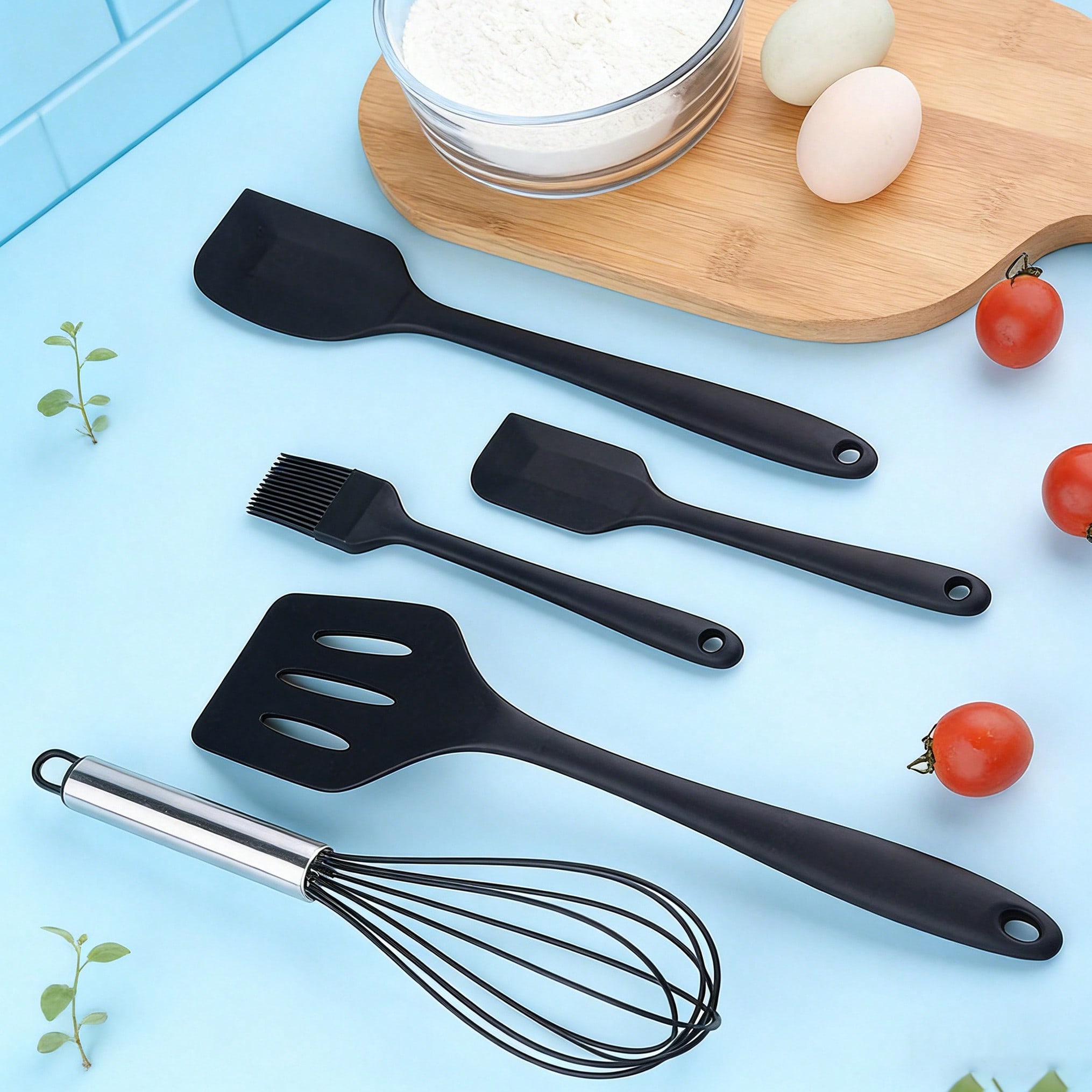 Silicone Cooking Utensils Set, - Kitchen Baking Brush incelemesi ve fiyatı