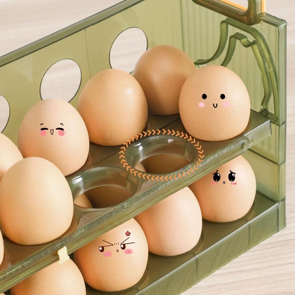 Egg Box Storage Box Side Door  - Kitchen Baking Tray Storage incelemesi ve fiyatı