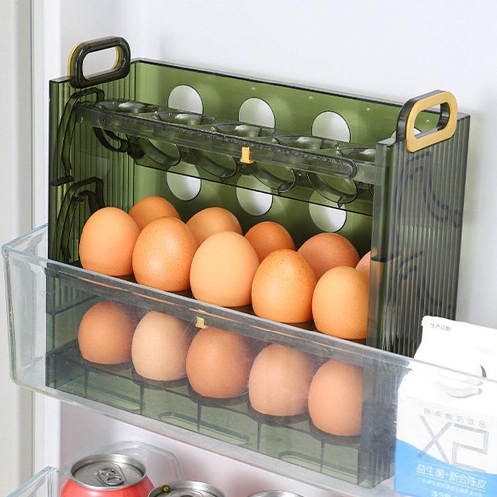 Egg Box Storage Box Side Door  - Kitchen Baking Tray Storage incelemesi ve fiyatı