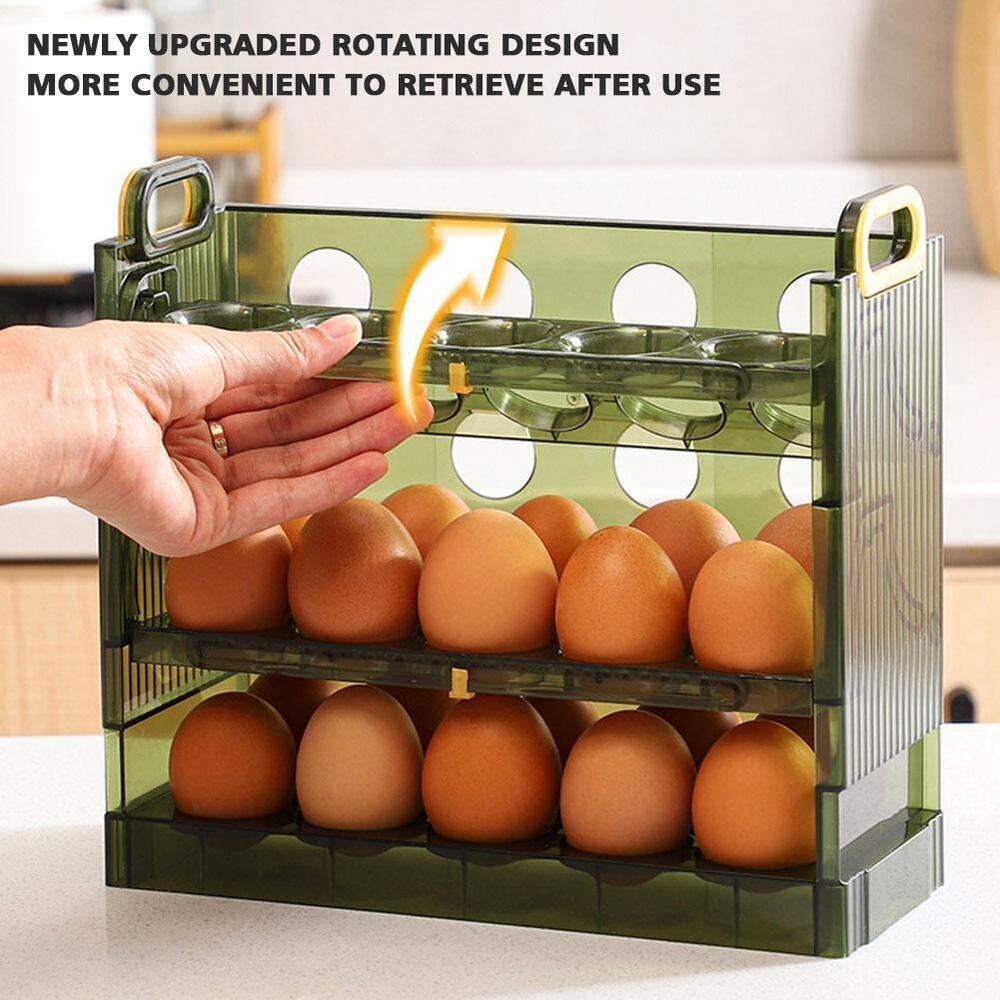 Egg Box Storage Box Side Door  - Kitchen Baking Tray Storage incelemesi ve fiyatı