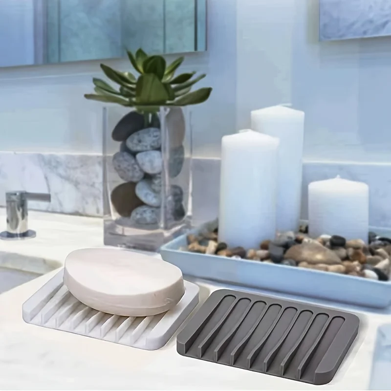 New 1PC Silicone Draining Soap - Kitchen Baking Tray Storage incelemesi ve fiyatı