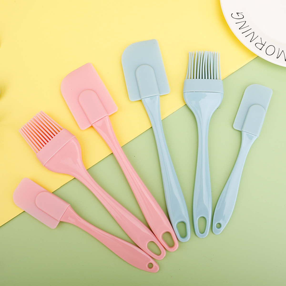 3PCS-Silicone cream spatula; b - Kitchen Baking Brush incelemesi ve fiyatı
