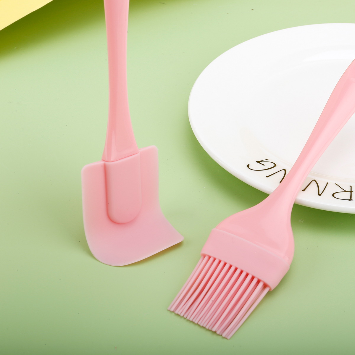 3PCS-Silicone cream spatula; b - Kitchen Baking Brush incelemesi ve fiyatı
