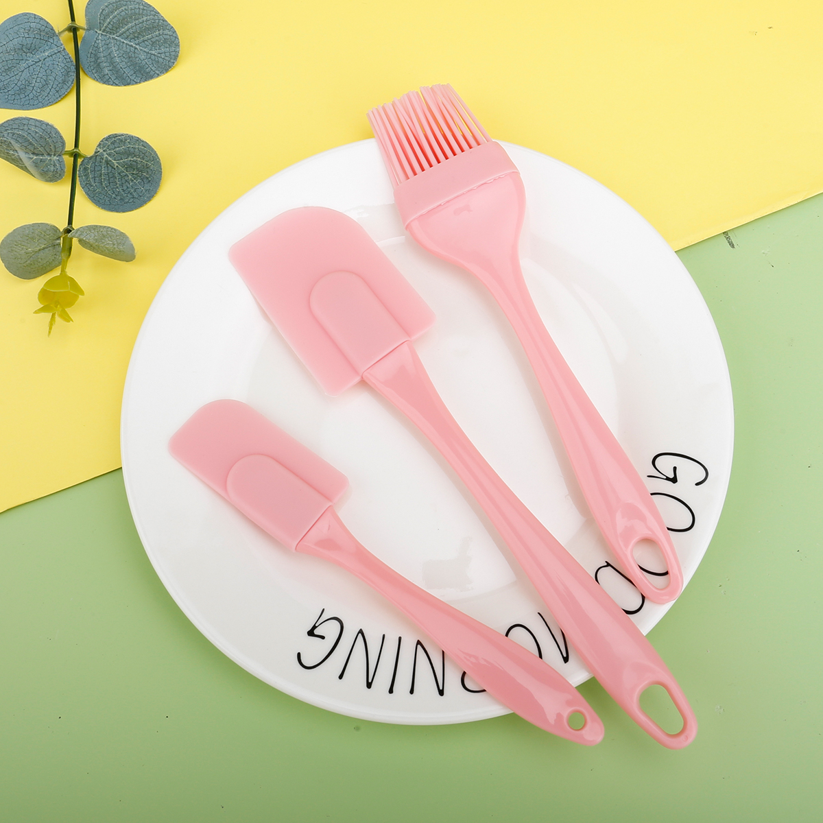 3PCS-Silicone cream spatula; b - Kitchen Baking Brush incelemesi ve fiyatı