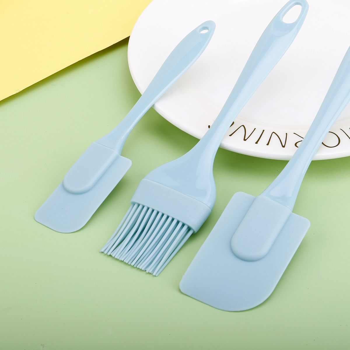 3PCS-Silicone cream spatula; b - Kitchen Baking Brush incelemesi ve fiyatı