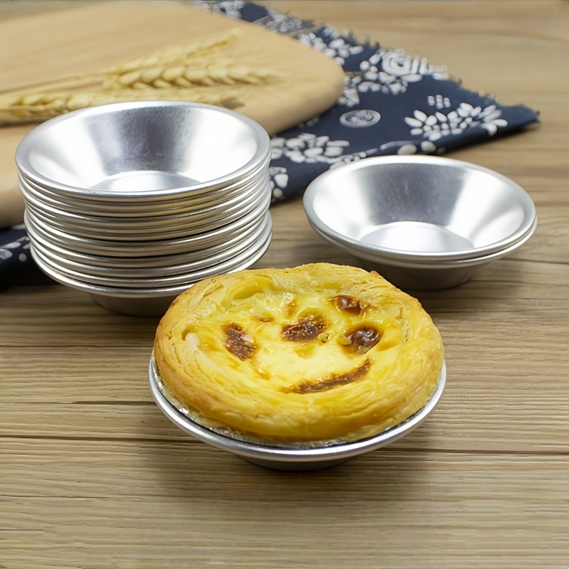 25Pcs Egg Tart Aluminum Cupcak - Muffin Tin Nonstick incelemesi ve fiyatı
