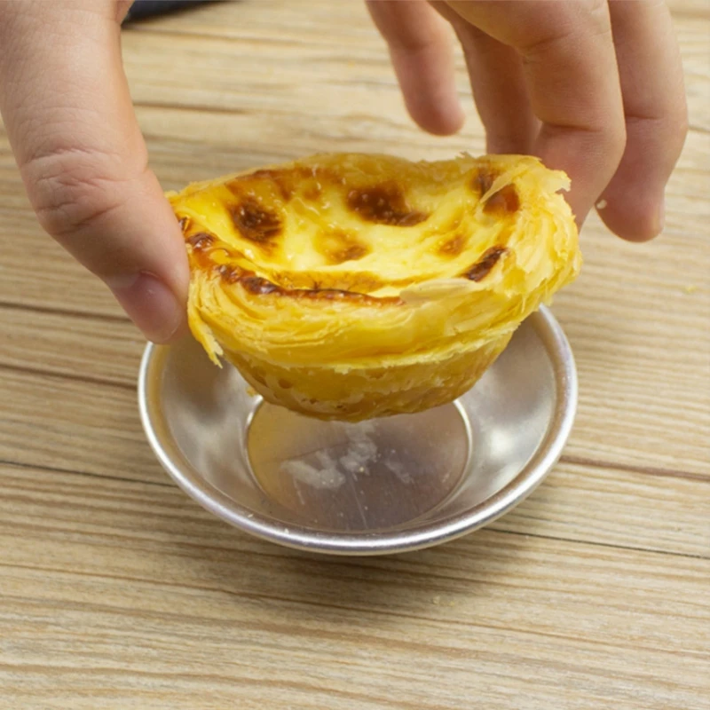 25Pcs Egg Tart Aluminum Cupcak - Muffin Tin Nonstick incelemesi ve fiyatı