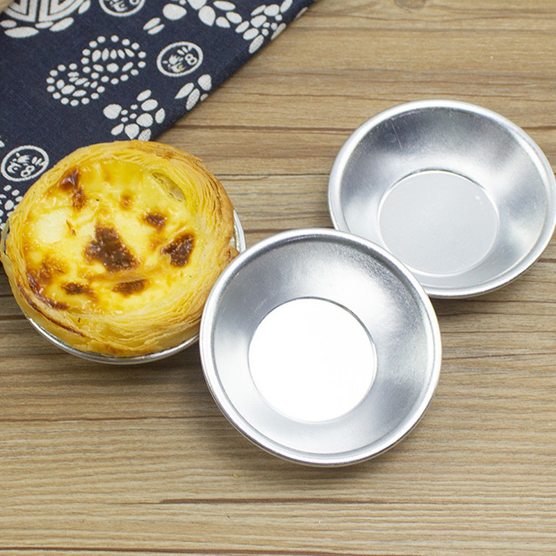 25Pcs Egg Tart Aluminum Cupcak - Muffin Tin Nonstick incelemesi ve fiyatı
