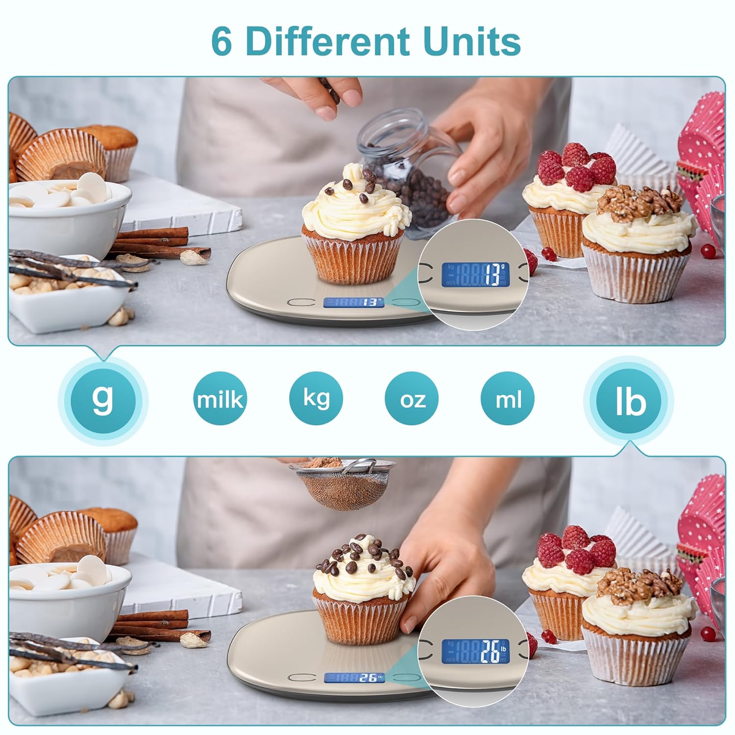 33lb Rechargeable Digital Kitc - Baking Kitchen Design incelemesi ve fiyatı