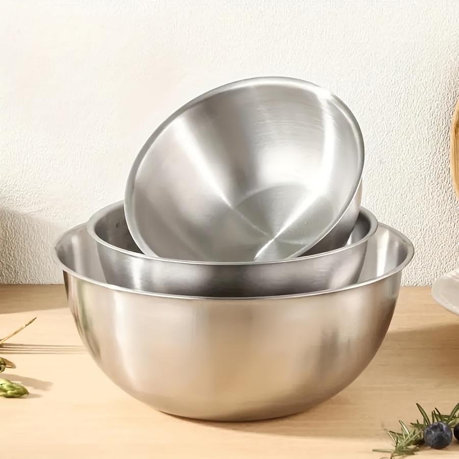 3pcs Stainless Steel Salad Bow - Kitchen Baking Store incelemesi ve fiyatı