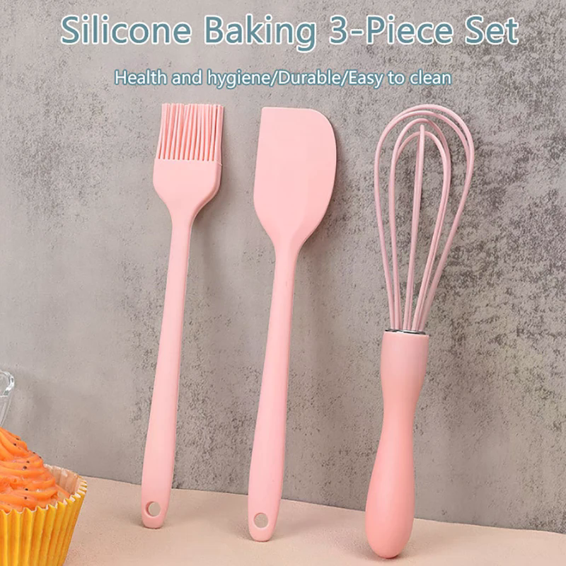3PCS Silicone Baking Set Cake  - Kitchen Baking Brush incelemesi ve fiyatı