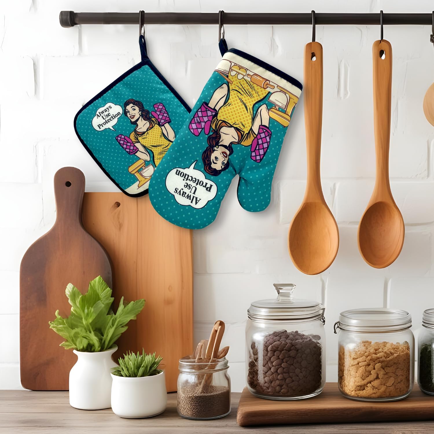 Always Use Protection,Funny Ov - Kitchen Baking Gift Ideas incelemesi ve fiyatı