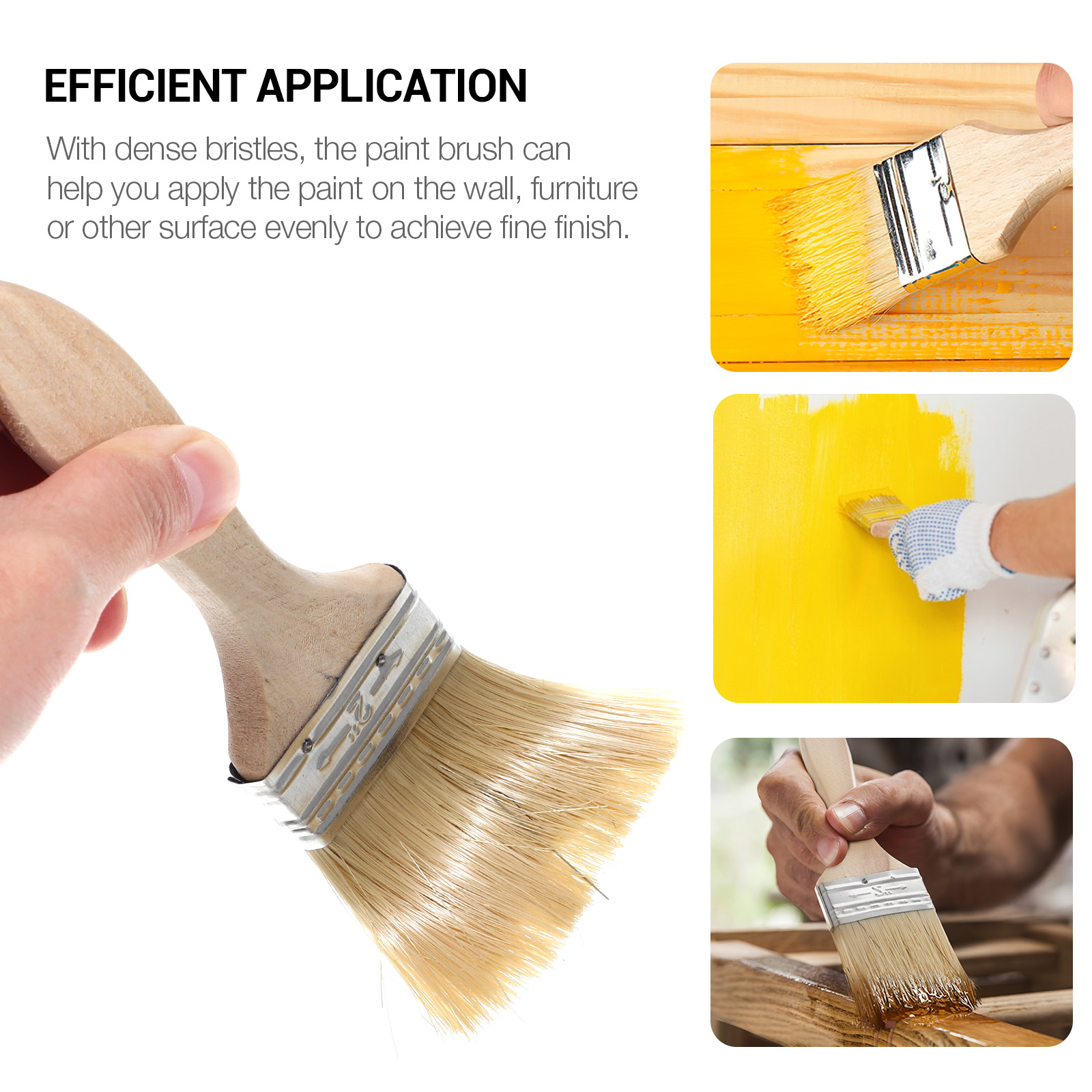 10 Pcs Thickened Wooden Handle - Kitchen Baking Brush incelemesi ve fiyatı