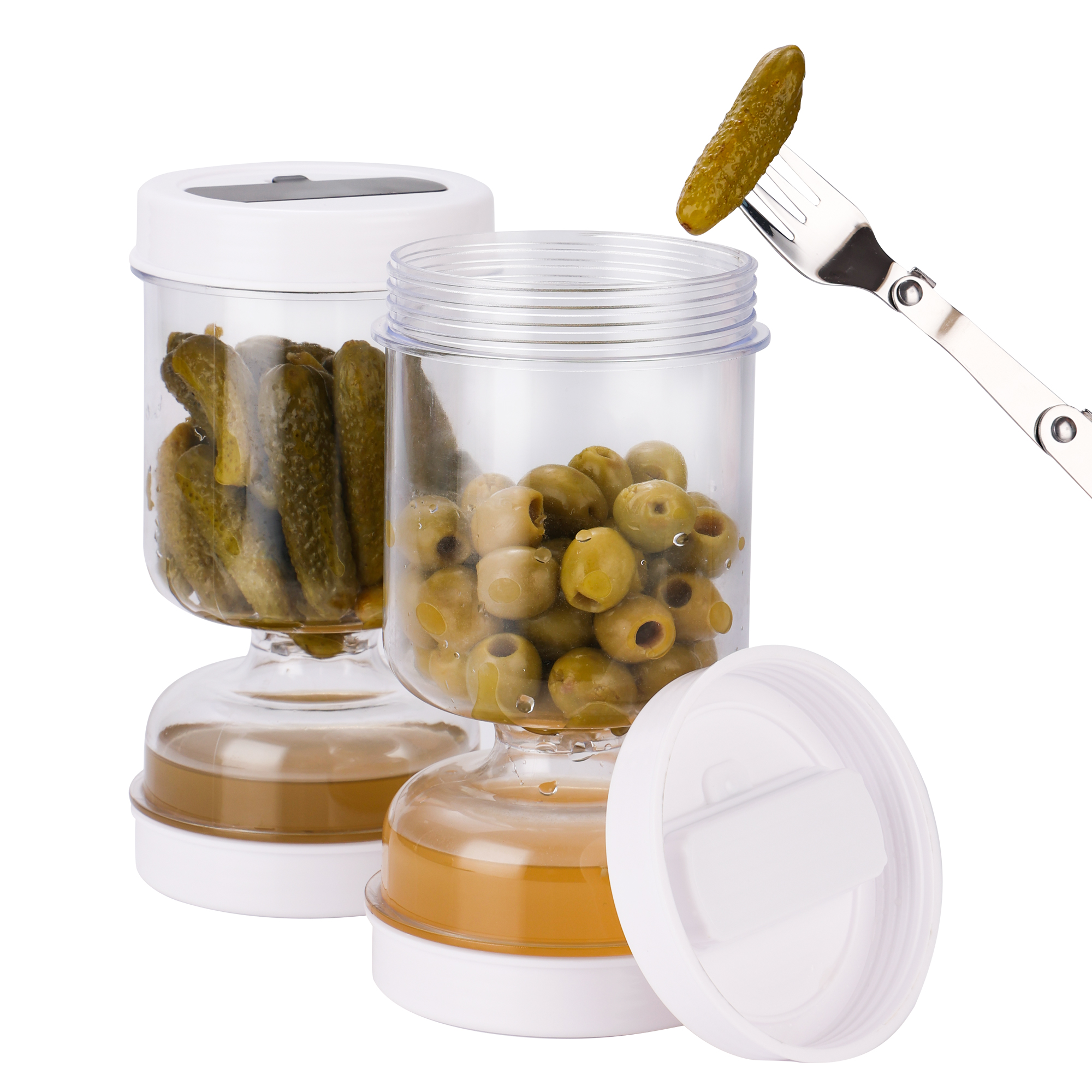 Olive and Pickle Strainer Jar, - Kitchen Bank incelemesi ve fiyatı
